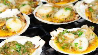 Рецепт Морских гребешков кокиль