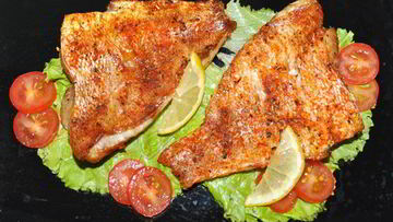 Рецепт Морского окуня-гриля со специями