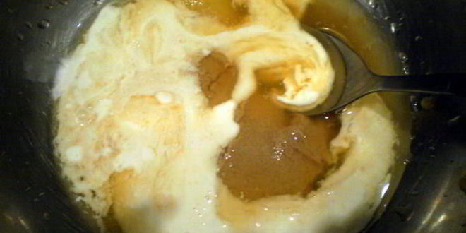 Рецепт морского окуня под горчично-мандариновым соусом