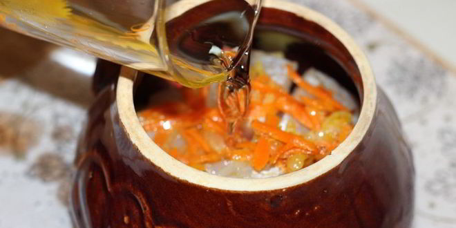 Рецепт рыбы с картофелем в горшочках