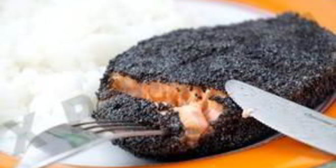 Рецепт рыбы в маке с нежным рисом