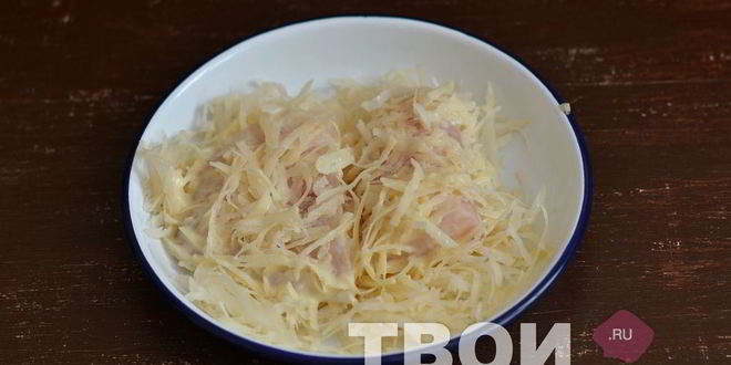 Рецепт рыбы в шубе