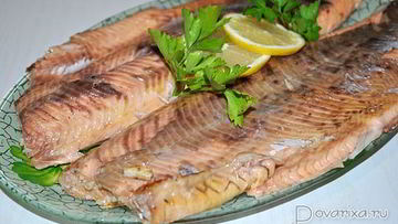 Рецепт Рыбы, запеченной в соли