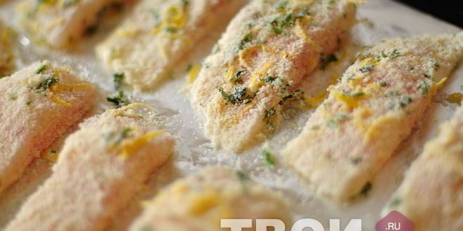 Рецепт рыбных палочек