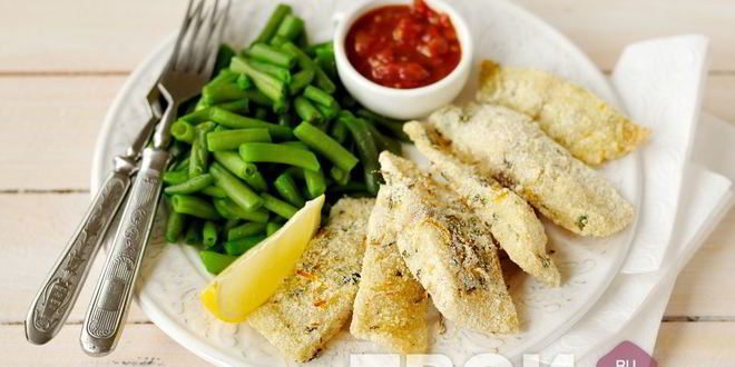 Рецепт рыбных палочек