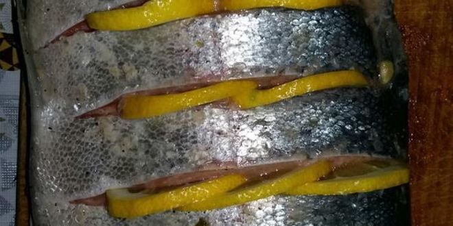 Рецепт семги под сливочным соусом