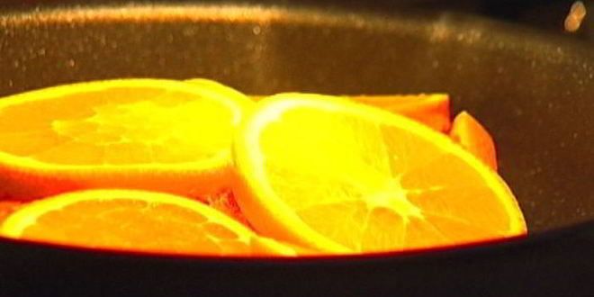 Рецепт семги, запеченной с апельсинами