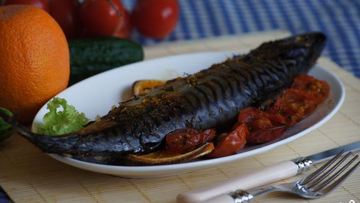 Рецепт Скумбрии, запеченной в духовке