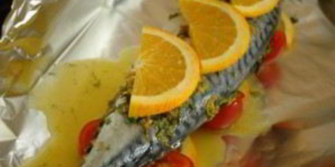 Рецепт скумбрии, запеченной в духовке