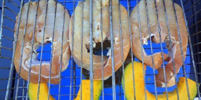 Рецепт судака на гриле