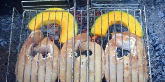 Рецепт судака на гриле