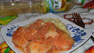 Рецепт Судака тушеного