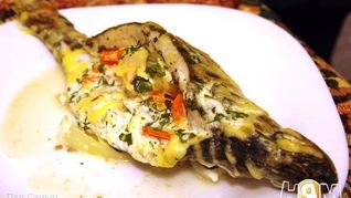 Рецепт Судака, запеченного по-талабсков