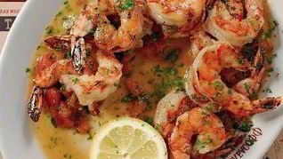 Рецепт Тигровых креветок с томатами, чесноком и травами