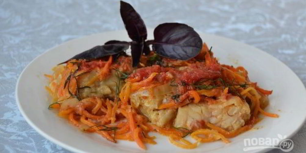 Как приготовить треску, запеченную в духовке под соусом