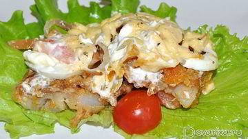 Рецепт Запеченной рыбы по-гречески