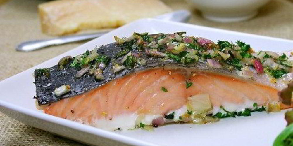 Как приготовить запеченное филе лосося