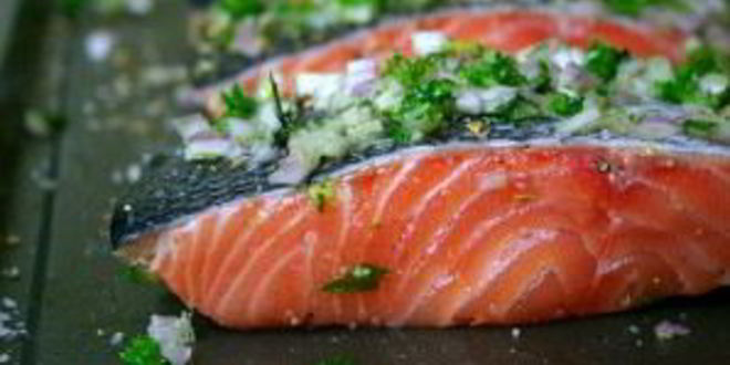 Рецепт запеченного филе лосося