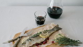 Рецепт Запеченного в фольге сибас