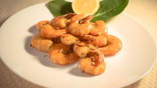 Рецепт Жареных креветок с розмарином
