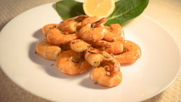 Рецепт Жареных креветок с розмарином