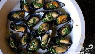 Рецепт Жареных мидий