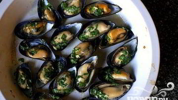 Рецепт Жареных мидий