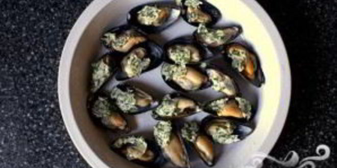 Рецепт жареных мидий