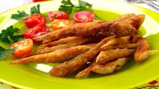 Рецепт Жареных пескарей