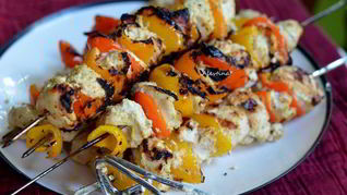 Рецепт Куриного шашлыка, маринованного в йогурте