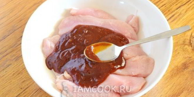 Рецепт куриных шашлычков сатай