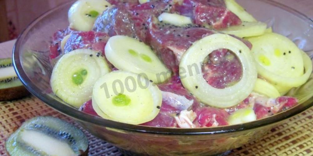 Как приготовить маринад из киви для шашлыка