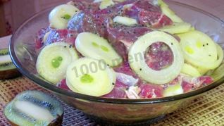 Рецепт Маринада из киви для шашлыка