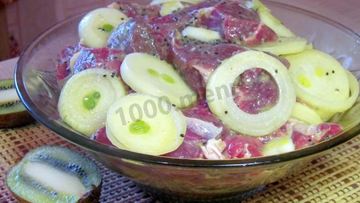 Рецепт Маринада из киви для шашлыка