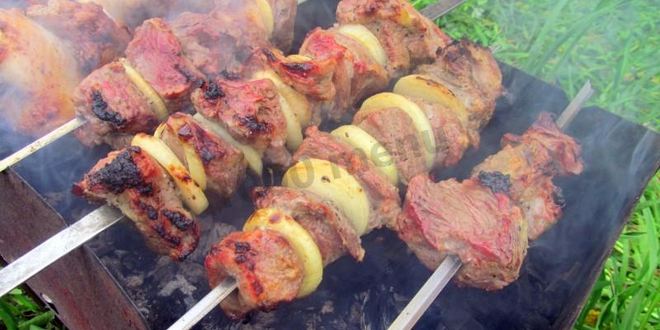 Рецепт маринада из киви для шашлыка