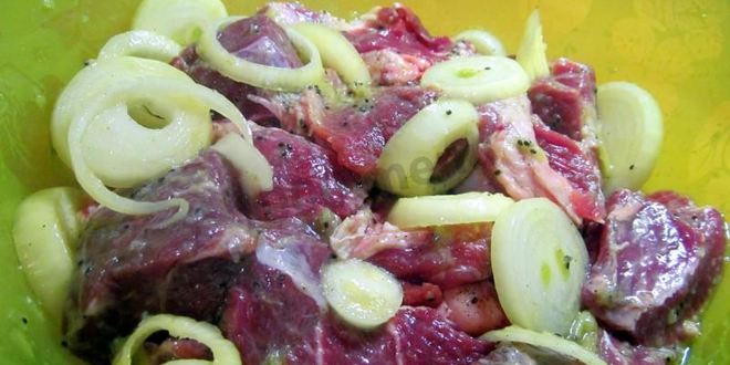 Рецепт маринада из киви для шашлыка