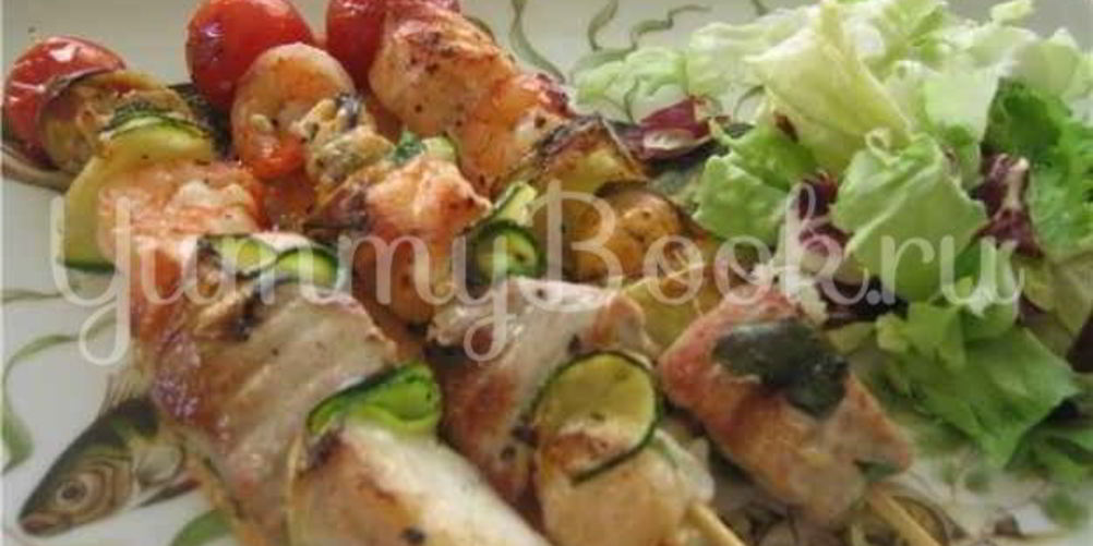 Как приготовить рыбный шашлык