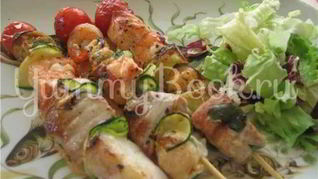 Рецепт Рыбного шашлыка