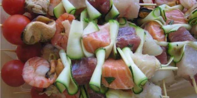 Рецепт рыбного шашлыка