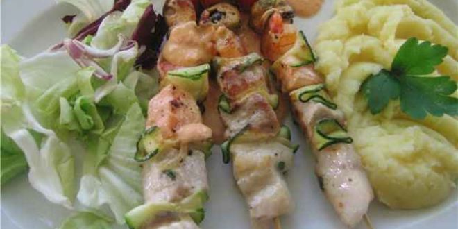 Рецепт рыбного шашлыка