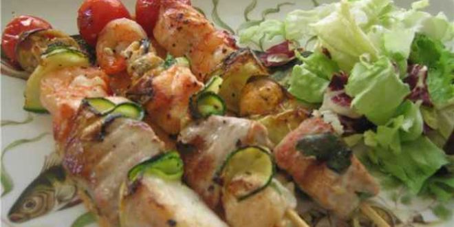 Рецепт рыбного шашлыка