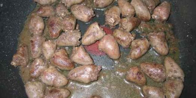 Рецепт шашлычков из куриных сердечек