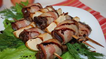 Рецепт Шашлычков из печени