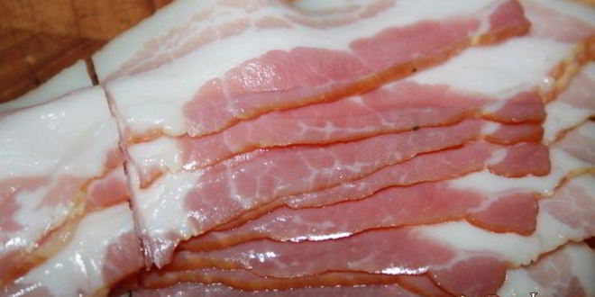 Рецепт шашлычков из свиного карбонада в беконе