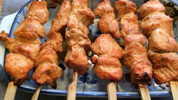 Рецепт Шашлычков-тандурей из индейки