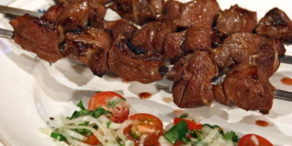 Как приготовить шашлык из говядины с киви