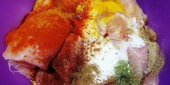 Рецепт шашлыка из индейки в беконе