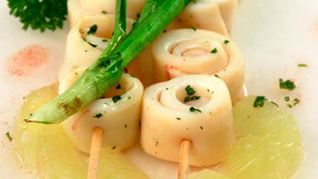 Рецепт Шашлыка из кальмаров