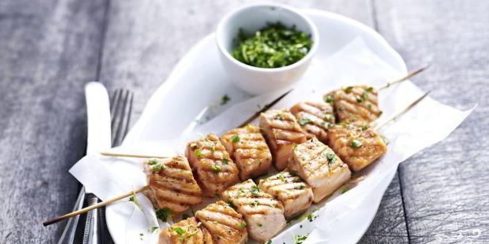 Как приготовить шашлык из красной рыбы