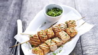 Рецепт Шашлыка из красной рыбы